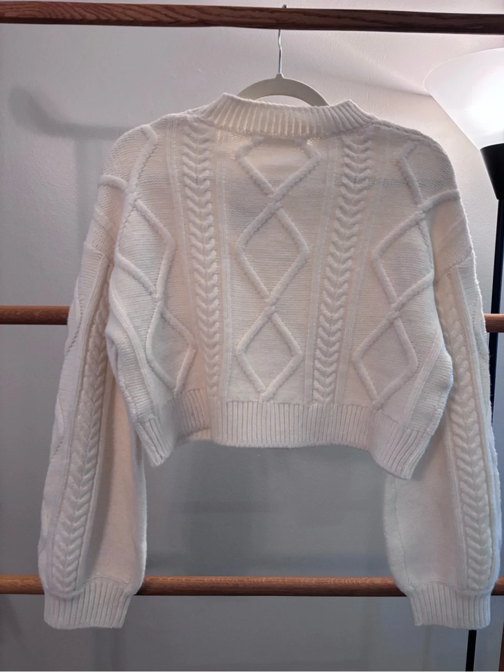 Altar’d State Cropped rosette sweater